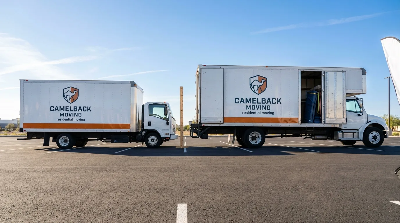 Moving truck size capacity guide in Donalsonville